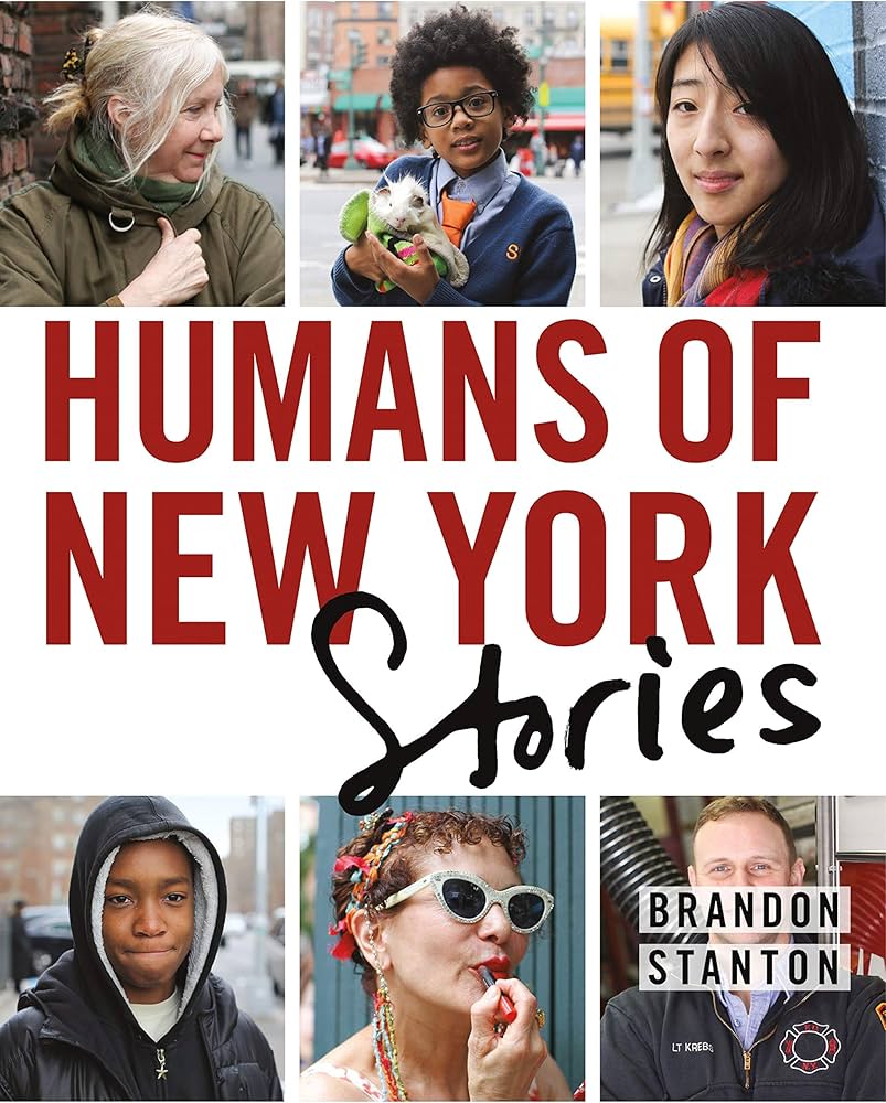 Humans of New York by Brandon Stanton it's also a good book on how to learn photographer skill.