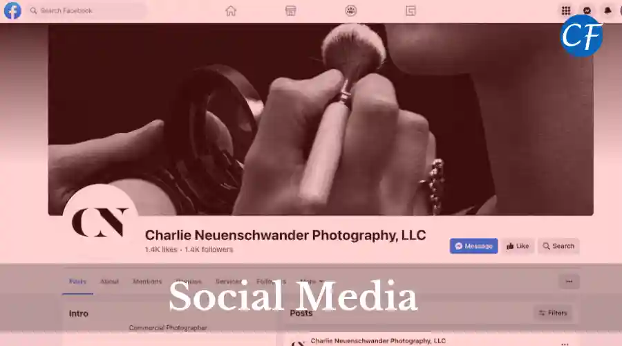 create your Social Media Presence. It Will help you to create your photography business